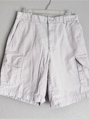 Dockers men’s beige cargo shorts W 30, 100% cotton